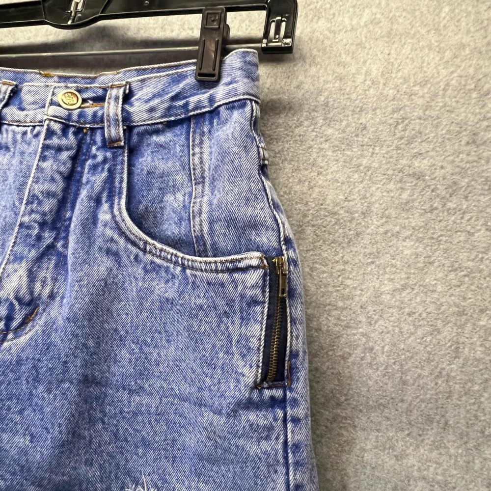 Vintage 90s Rio Denim Jean Shorts Cutoffs Frayed Raw Hem 3‎ Booty Shorts - Picture 4 of 12